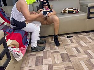 I can't believe my stepdaughter's toy makes her pussy so wet and pleasured, it's my dirty secret fantasy.