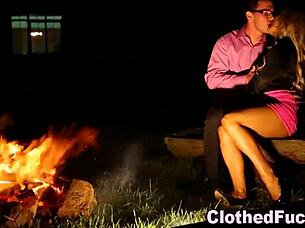 Does TS Luana Costa Prefer the Black Cock or the White One in This Threesome?