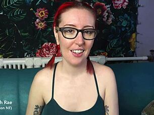 Goth Girl With Glasses Gives Jerk Off Instructions In Cuckold Fantasy