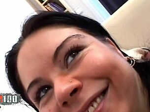 young french brunette nikita passionately gets her asshole fucked by jorge's cock