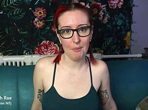 Goth Girl With Glasses Gives Jerk Off Instructions In Cuckold Fantasy