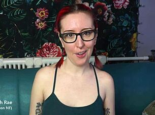 Goth Girl With Glasses Gives Jerk Off Instructions In Cuckold Fantasy