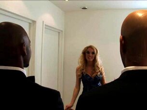 My stepsister's slutty ways led me to steal her boyfriend for a threesome with cum on tits