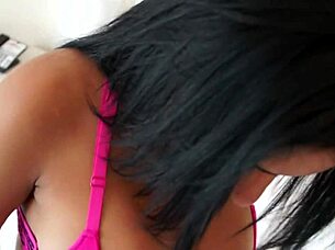 Santy Pounds Hot Big-Ass Latina Candy Queen Hard