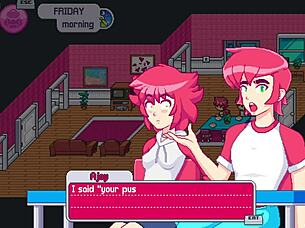 Step bro falls inside step sister accidentally