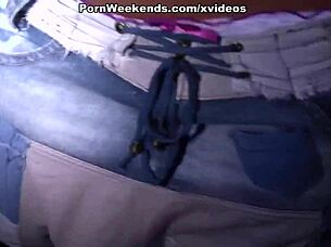 wow, want to see masturbation after shower with clothes ripped on holiday?