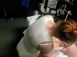 He came for lingam massage, but I pegged him with my dildo and he loved it.