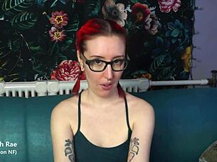 Goth Girl With Glasses Gives Jerk Off Instructions In Cuckold Fantasy