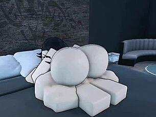 fucking and cumming hard in roblox with tomoko