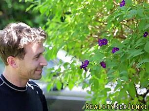 brit beauty says, 'want me to jerk you off during massage?' in pov