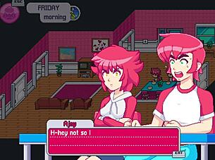 Step bro falls inside step sister accidentally