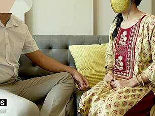 indian poor little 18+ maid saanvi bahl worked at the office before her boss fucked her rough!