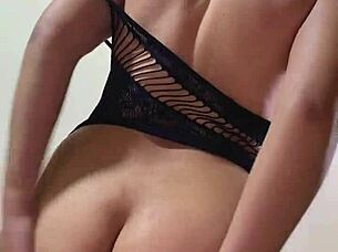 roommate couple enjoys intimate moments together