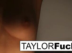 Taylor's Solo Masturbation In Hotel Room