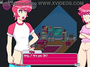 Step bro falls inside step sister accidentally