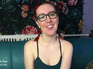 Goth Girl With Glasses Gives Jerk Off Instructions In Cuckold Fantasy