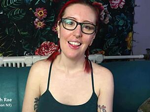 Goth Girl With Glasses Gives Jerk Off Instructions In Cuckold Fantasy