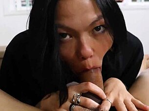 teasing with ripped pantyhose leads to passionate creampie fuck