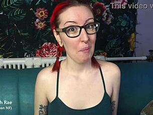Goth Girl With Glasses Gives Jerk Off Instructions In Cuckold Fantasy