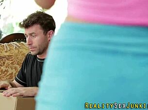 brit beauty says, 'want me to jerk you off during massage?' in pov