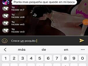 Colombian blonde enjoys my cock intensely