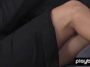 HOT ALL NATURAL CZECH BABE VANESSA DECKER WELCOMES HER BIG COCKED LOVER