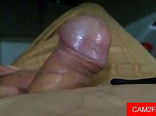 Solo man performs in free porn video.