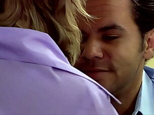 Michelle Michaels Takes Big Cock Anal in Office