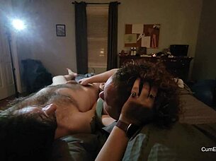 Liza can you make andy spurt a huge load on your tits