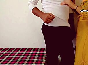 Intense second fucking of the first indian girl at home