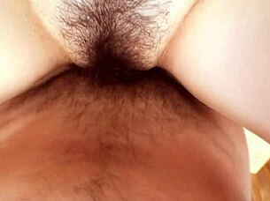 Sweet Asian mom gets assfucked and facialed with big cock in bed