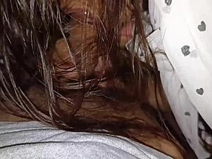 hey, check out this collage girl dipika giving a deep throat blowjob, she's so cute and dirty talking in those shorts!