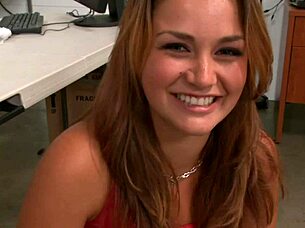 blonde pornstar allie haze tries the sybian and gets a surprise afterward