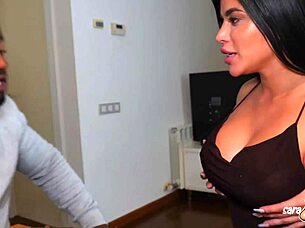 Spanish student sara retali makes creampie with nelson mandingo