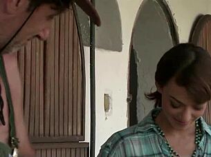 elioska cross turns outdoor into hot anal