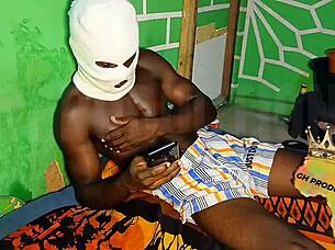 Does the ghetto slut want that young black cock?