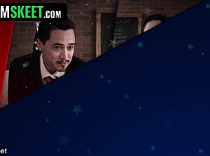 i joined risky girls threesome with muff diving and big cock