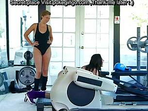 The wife invites her friend over for a visit