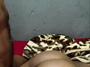 Wow! Black Teen's Tight Pussy Gets Stretched Wide!