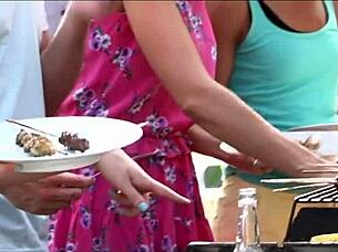 Feeling the passion as Coco Vandi teases me in the bedroom, moaning from our blackmailed encounter.