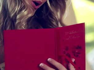 Kenna James shows off her small tits.