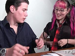 Two French Students Fucked and Sodomized in Class!