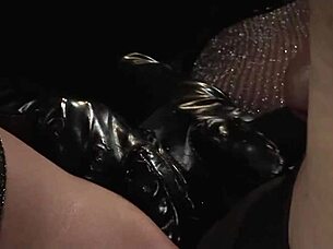 Blonde fucks tied-up guy with strapon 😈