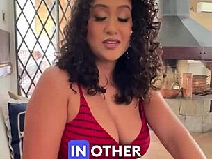 Busty Latina Babe Deepthroats And Bends Over For Doggy After Interview