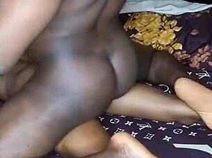 She makes me cum hard from swollen pussy dripping!