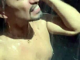 She kneels to suck his huge cock in this narrative.