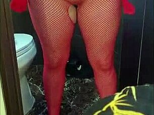 i give a sloppy blowjob to my stepson in the bedroom