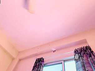 Hot Threesome Riding Monster Cock Intensely