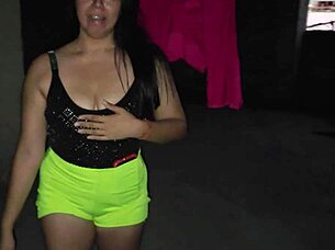 Fuck neighbor on terrace