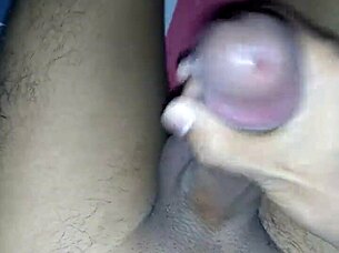 HANDJOB Time with Big Cock in Homemade Setting